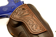 Hand Carved Pancake Holster