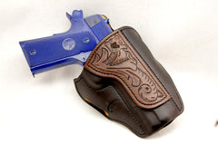 Hand Carved Pancake Holster